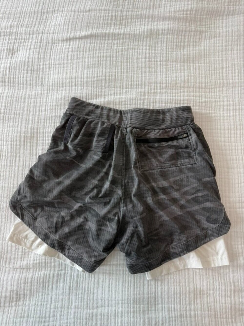 ASRV Silver-Lite 5" Liner Short Grey Camo DSG-0222 Men's S